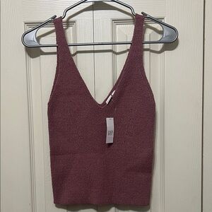 GAP Women's Dusty Rose Knit Camisole